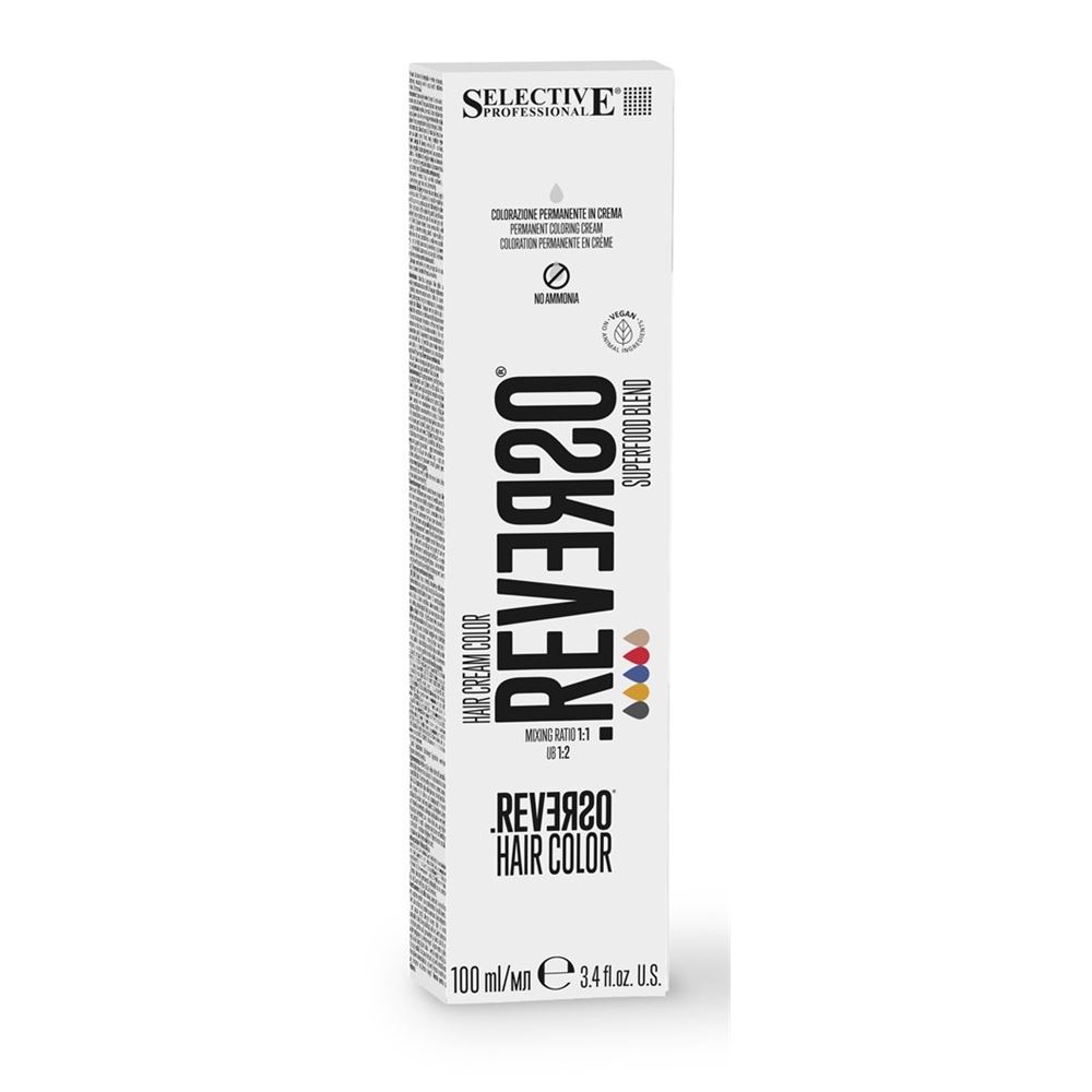 Selective Professional Coloring Hair Reverso Hair Color Крем-краска перманентная, обогащенная эксклюзивной фреш-смесью Superfood, без аммиака