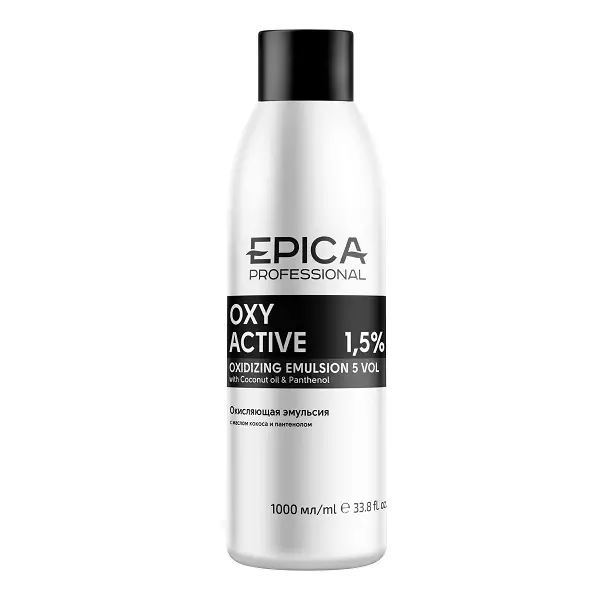Epica Professional Coloring Hair OXY Active Кремообразная окисляющая эмульсия с маслом кокоса и пантенолом
