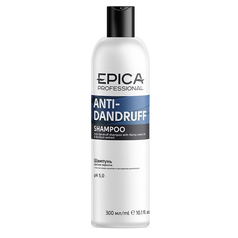 Epica Professional Anti Dandruff Anti - Dandruff Shampoo Шампунь против перхоти с маслом семян конопли