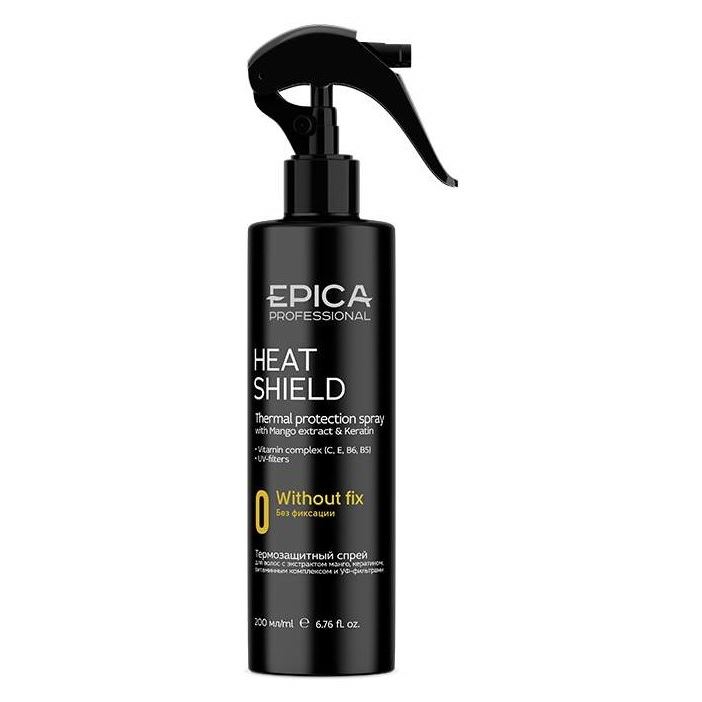 Epica Professional Styling Heat Shield Thermal Protection Spray Спрей для волос с термозащитным комплексом, экстрактом манго, кератином и витаминным комплексом