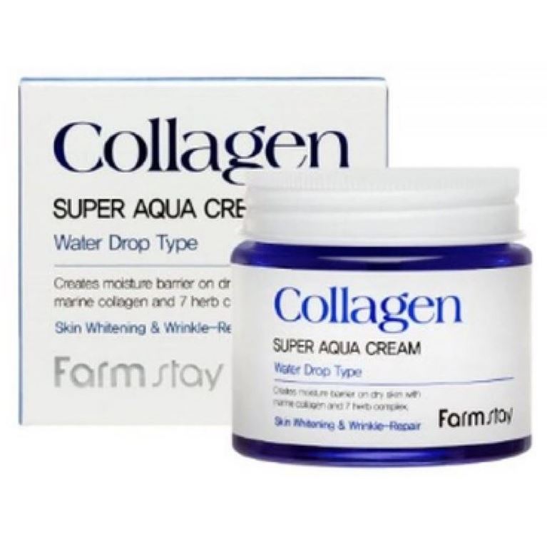FarmStay Skin Care Collagen Super Aqua Cream Крем суперувлажняющий с коллагеном