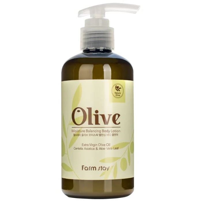 FarmStay Skin Care Olive Moisture Balancing Body Lotion Лосьон увлажняющий для тела с экстрактом оливы