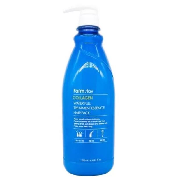 FarmStay Skin Care Collagen Water Full Treatment  Essence Hair Pack Маска для волос увлажняющая с коллагеном