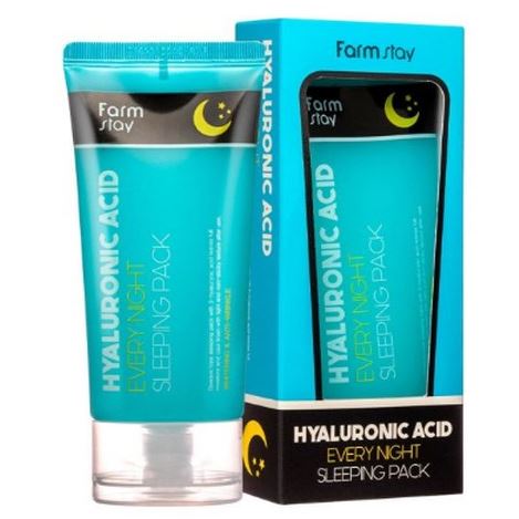FarmStay Skin Care Hyaluronic Acid Every Night Sleeping Pack Маска ночная с гиалуроновой кислотой