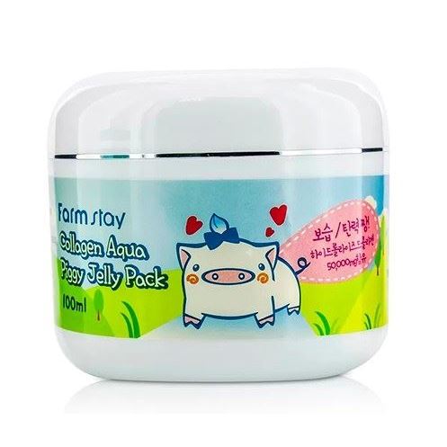 FarmStay Skin Care Collagen Aqua Piggy Jelly Pack Маска-желе увлажняющая со свиным коллагеном