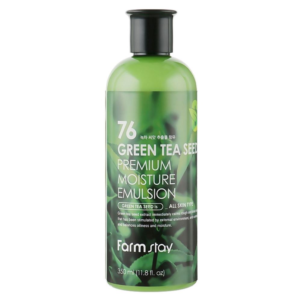 FarmStay Skin Care Green Tea Seed Premium Moisture Emulsion Эмульсия увлажняющая с семенами зеленого чая