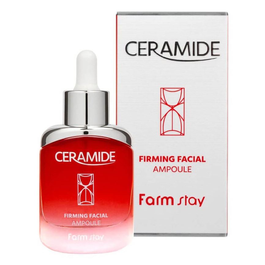 FarmStay Skin Care Ceramide Firming Facial Ampoule Сыворотка ампульная для лица с керамидами