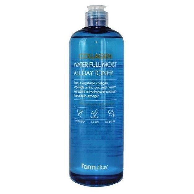 FarmStay Skin Care Collagen Water Full Moist All Day Toner Тонер укрепляющий с коллагеном