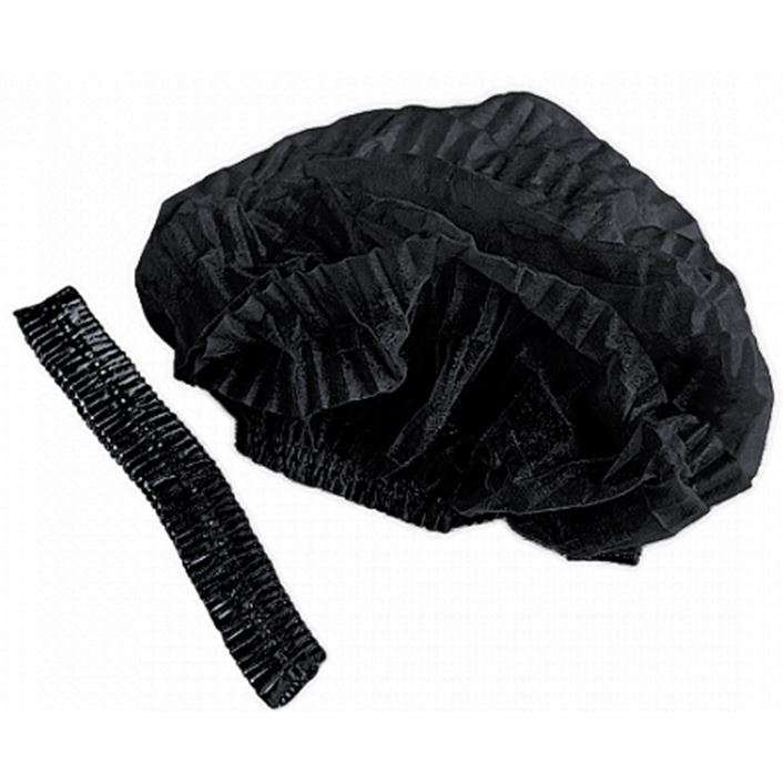 Benovy Accessories Шапочка "Шарлотта" черная Шапочка одноразовая, одинарная резинка, цвет черный