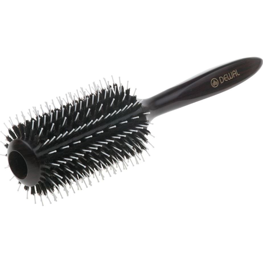 Dewal Professional Брашинги, щетки, расчески BR2070 Брашинг серии "Деревянная" 38/72 мм Брашинг дерево, натуральная щетина + пластиковые штифты, диаметр 38/72 мм