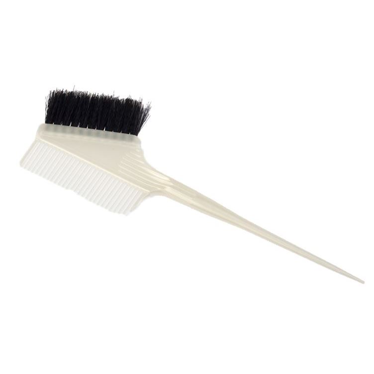 Dewal Professional Аксессуары для окрашивания и стрижки волос JPP142L Кисть для окрашивания волос с расческой 55 мм Кисть для окрашивания волос с расческой, черно-белая щетина, узкая, 55 мм