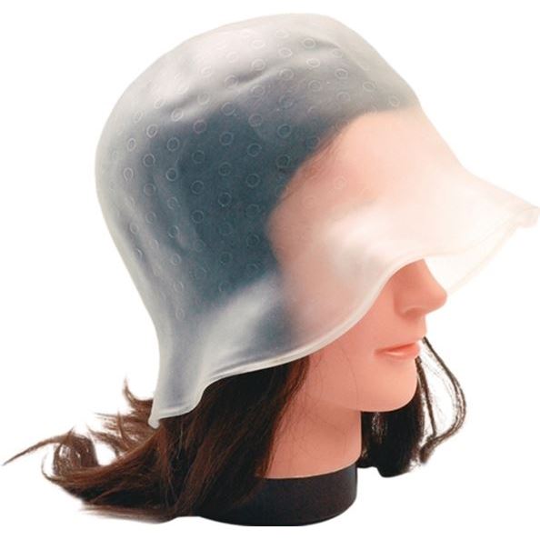 Dewal Professional Аксессуары для окрашивания и стрижки волос CA-9193K Шапочка для мелирования с крючком  Шапочка для мелирования с крючком, цвет белый