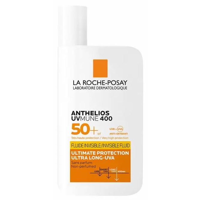 La Roche Posay Anthelios Anthelios Невидимый флюид для лица и кожи вокруг глаз SPF 50+ Невидимый флюид для лица и кожи вокруг глаз SPF 50+