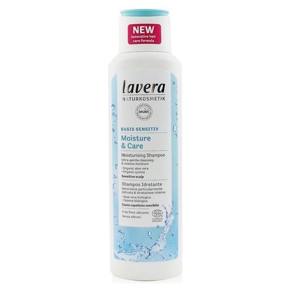 Lavera Basis Sensitiv  Moistire & Care Shampoo Шампунь Увлажнение и Питание