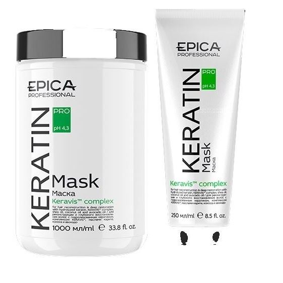 Epica Professional Intense Moisture Keratin Pro Mask Маска для реконструкции и глубокого восстановления волос 
