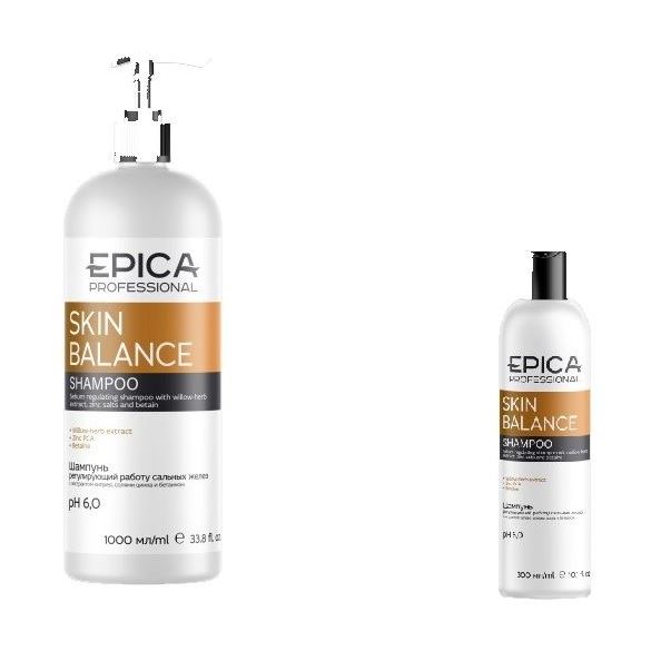 Epica Professional Daily Haircare Skin Balance Shampoo Шампунь регулирующий работу сальных желез