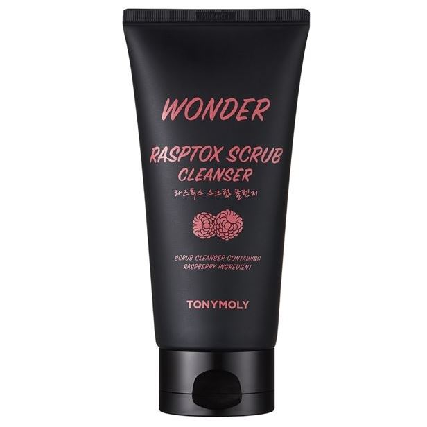 Tony Moly Cleansing Wonder Rasptox Scrub Cleanser Пенка-скраб для умывания с экстрактом малины
