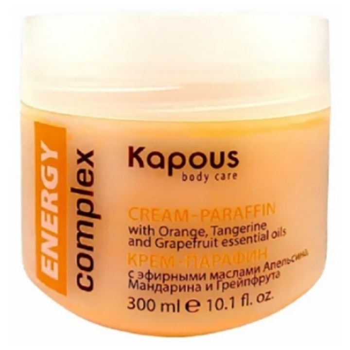 Kapous Professional Depilation Крем-парафин Energy Complex с эфирными маслами Апельсина, Мандарина и Грейпфрута Крем-парафин с эфирными маслами Апельсина, Мандарина и Грейпфрута