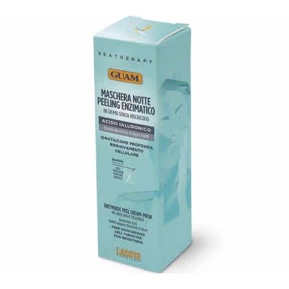 Guam SeaTherapy Seatherapy Маска для лица энзимная ночная Maschera Notte Peeling Enzimatico Ночная крем-маска Энзимный Пилинг