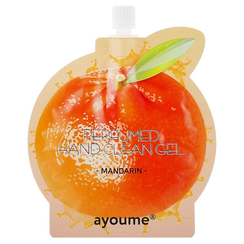 Ayoume Face Care Perfumed Hand Clean Gel Mandarin  Гель для рук Мандарин