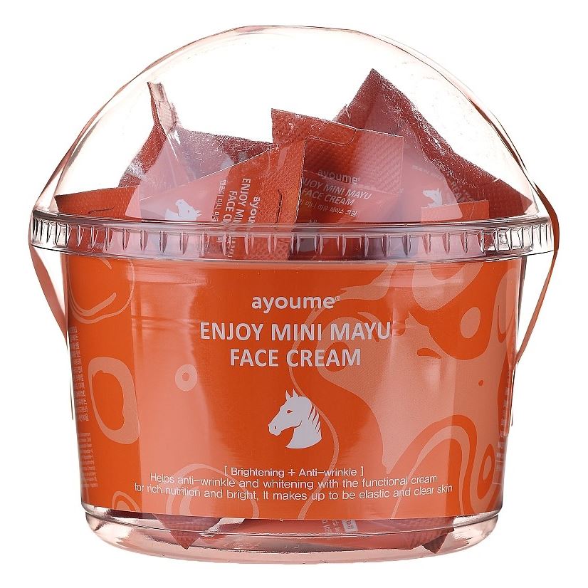 Ayoume Face Care Enjoy Mini Mayu Face Cream   Набор кремов для лица с лошадиным жиром