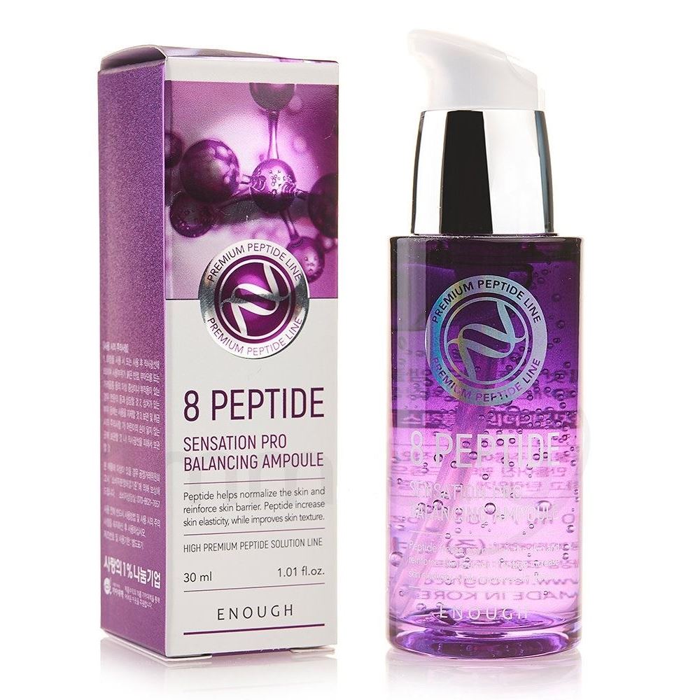 Enough Face Care 8 Peptide Sensation Pro Balancing Ampoule Сыворотка антивозрастная с пептидами