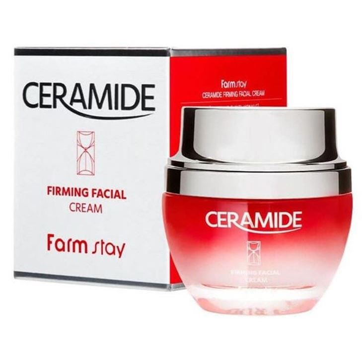 FarmStay Skin Care Ceramide Firming Facial Cream Укрепляющий крем для лица с керамидами