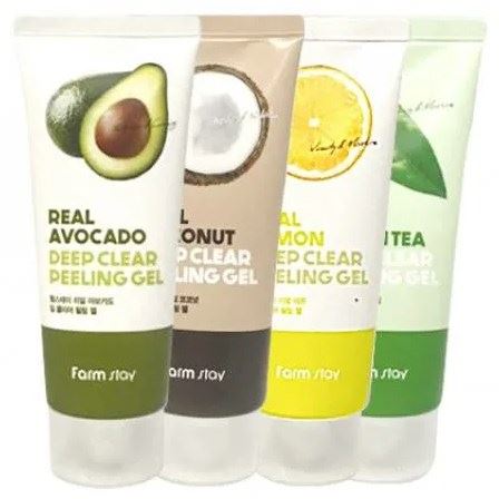FarmStay Cleansing Real Deep Clear Peeling Gel Отшелушивающий гель 