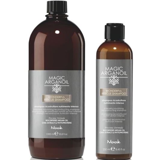 Nook Magic Arganоil Wonderful Rescue Shampoo Реконструирующий интенсивно-питательный шампунь