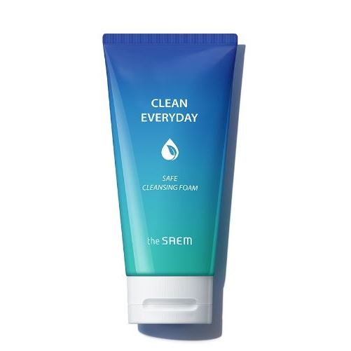 The Saem Face Care Clean Everyday Safe Cleansing Foam Пенка для умывания антибактериальная
