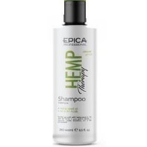 Epica Professional Deep Recover Hemp Therapy Organic Shampoo Шампунь для роста с маслом семян конопли, AH и BH кислотами 