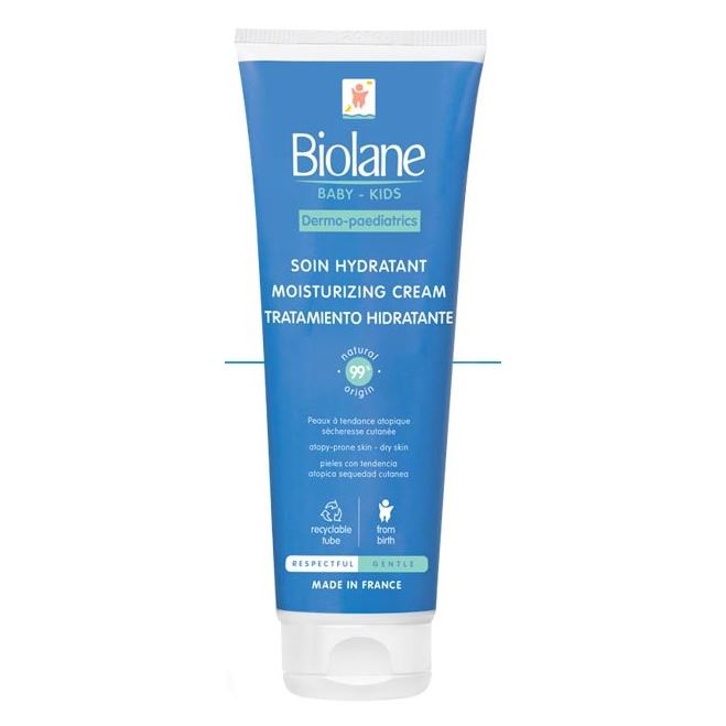 Biolane Dry and Atopic Skin Moisturizing Cream atopy-prone skin - dry skin  "Дермопедиатрикс"  детский увлажняющий крем уход для лица и тела