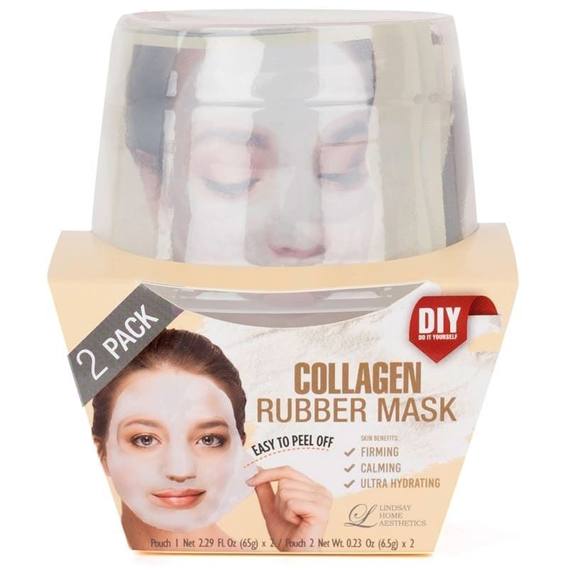 Lindsay Modeling Mask  Collagen Rubber Mask Альгинатная маска с коллагеном (пудра+активатор) 