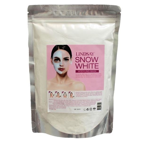 Lindsay Modeling Mask  Snow White Modeling Mask  Альгинатная отбеливающая маска для лица с эктрактом жемчуга