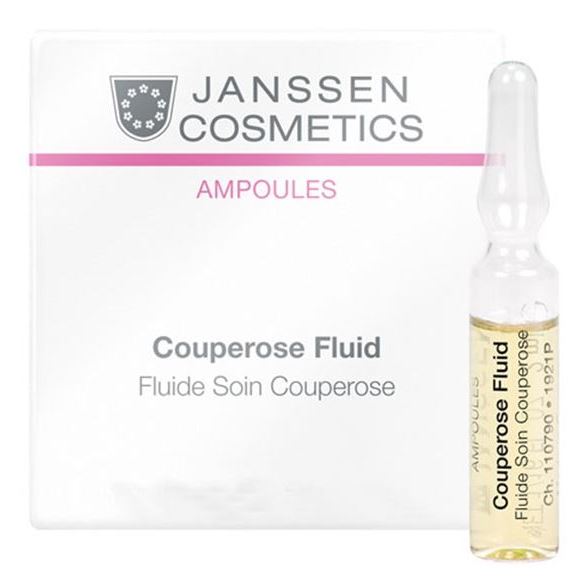 Janssen Cosmetics Ampoules Couperose Fluid Сосудоукрепляющий концентрат для кожи с куперозом (в ампулах)