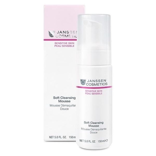 Janssen Cosmetics Sensitive Skin Soft Cleansing Mousse Нежный очищающий мусс с аллантоином