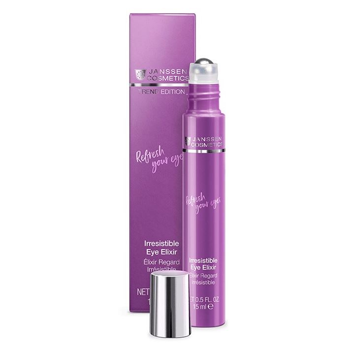 Janssen Cosmetics Trend Edition Irresistible Eye Elixir Сыворотка мгновенного действия для кожи вокруг глаз с роликовым аппликатором