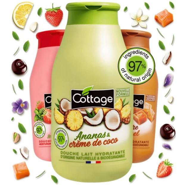 Cottage Молочко для тела Moisturizing Shower Milk Молочко для душа увлажняющее