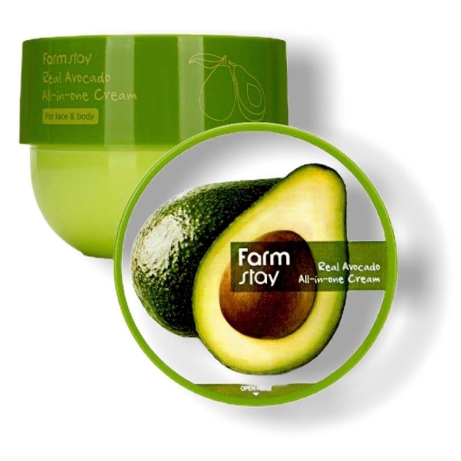 FarmStay Skin Care Real Avocado All-In-One Cream Антивозрастной крем с экстрактом авокадо