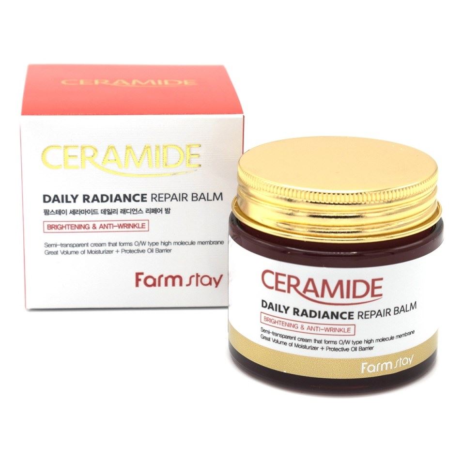 FarmStay Skin Care Ceramide Daily Radiance Repair Balm Укрепляющая крем-бальзам для лица с керамидами
