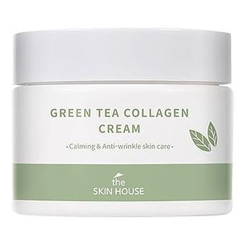 The Skin House Skin Care Green Tea Collagen Cream  Крем для лица с коллагеном и экстрактом зеленого чая