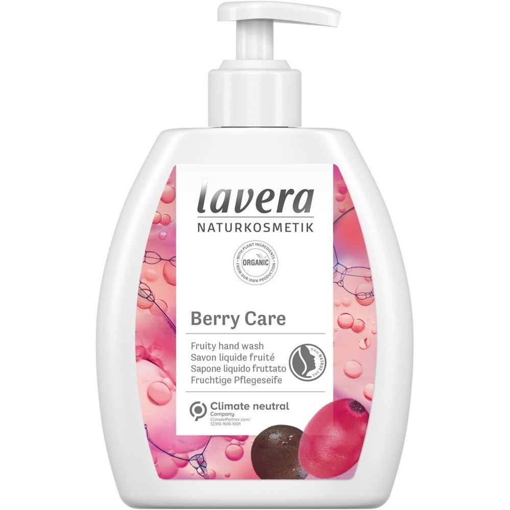 Lavera Basis Sensitiv  Berry Care Hand Wash Жидкое мыло для чувствительной кожи Освежающее