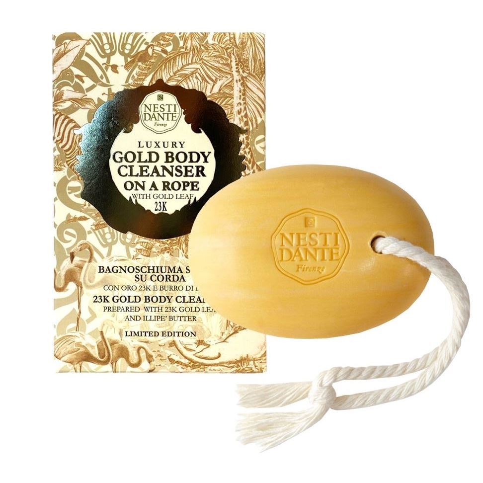 Nesti Dante Soap Luxury Gold Body Cleaners Мыло Шикарное Золотое очищающее