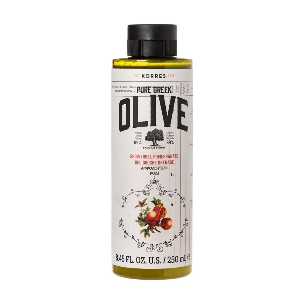Korres Body Showergels Shower Gel Olive Pomegranate Гель для душа Олива и гранат