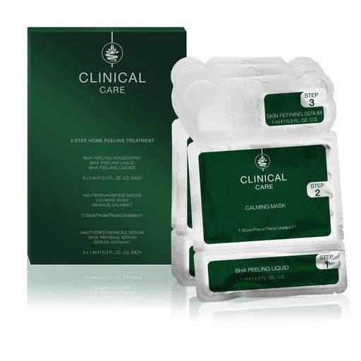 Klapp Clinical Care CS III Clinical Care 3 Step Home Peeling Treatment  Процедурный набор: пилинг, маска, сыворотка