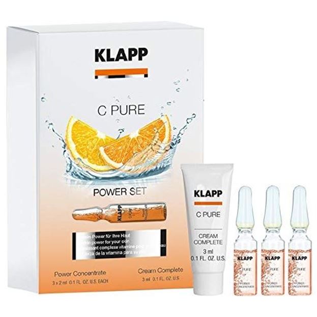 Klapp Anti - Age Care C Pure Power Set Набор "Сила витамина C": концентрат, дневной крем