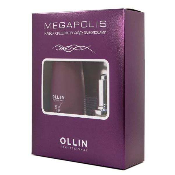 Ollin Professional Megapolis Megapolis Set Набор: шампунь на основе черного риса, активный комплекс 7 в 1