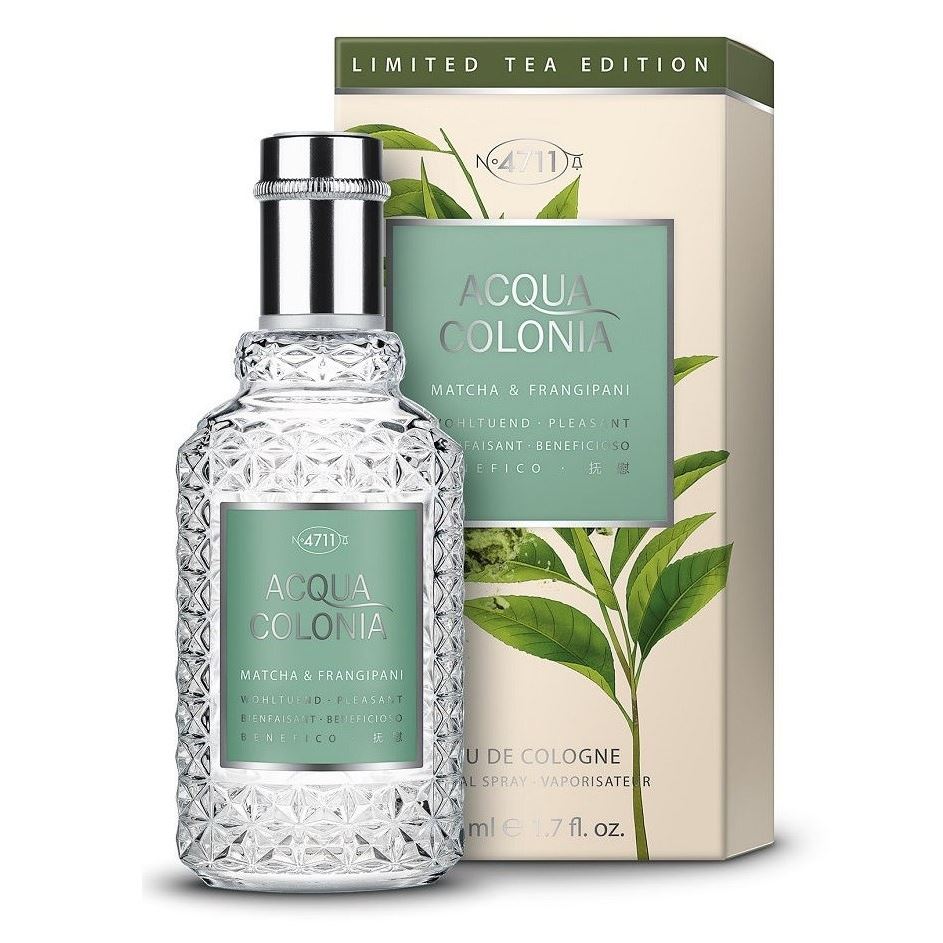 Acqua Colonia 4711 Fragrance Pleasant-Matcha & Frangipani Аромат группы цветочные фужерные