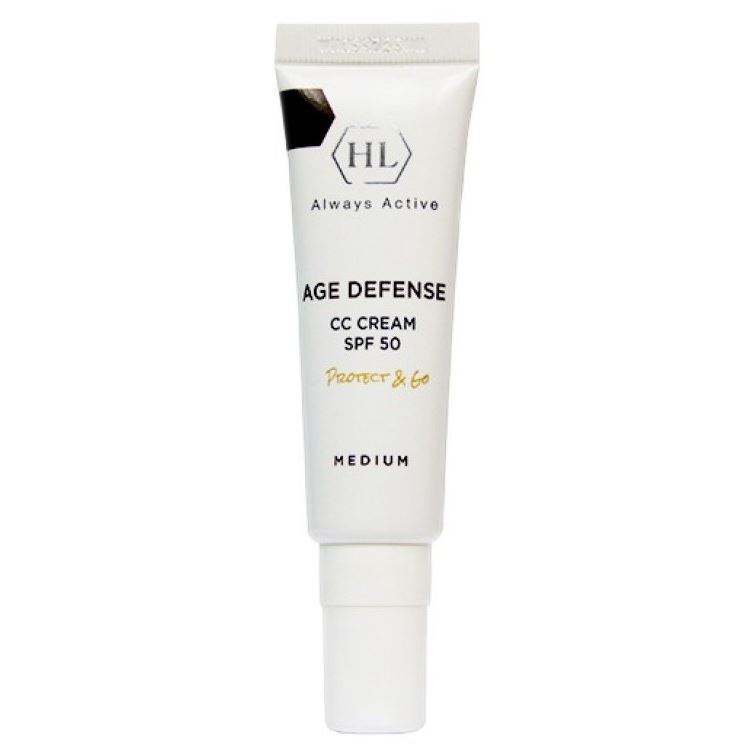 Holy Land Age Defense Age Defense CC Cream Medium to go SPF50  Корректирующий крем для лица 
