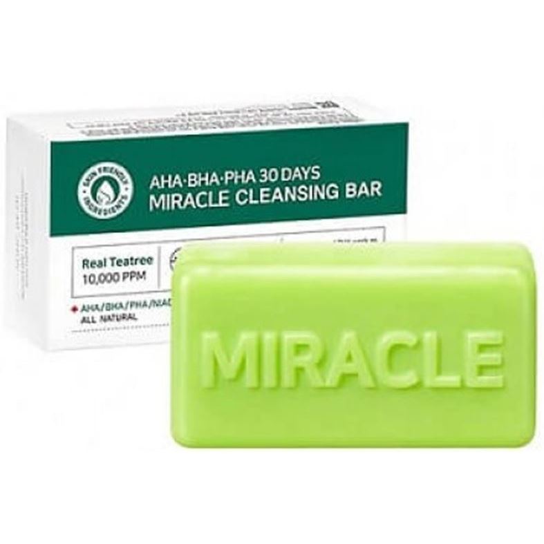 Some By Mi Faсe Care AHA-BHA-PHA 30 Days Miracle Cleansing Bar Очищающее мыло для проблемной кожи
